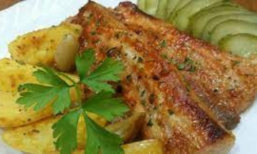 šoninė su svogūnais